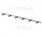 Stella listwa - 6 haczyków chrom 18016