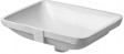 Duravit Starck 3 umywalka podblatowa 49cm 49x36,5 biały alpin wondergliss 03054900001