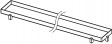 Tece Drainline ruszt odpływu liniowego do rynny prostej plate 70 cm 6 007 70