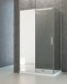 Radaway Espera KDJ Mirror kabina prostokątna 120x100 lewa drzwi przesuwne chrom przeźroczyste Easy Clean 380132-71L + 380140-01R