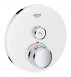 Grohe Grohtherm Smartcontrol podtynkowa bateria termostatyczna 1-drożna biały/chrom moon white 29150LS0