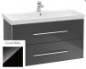 Villeroy&Boch Avento szafka pod umywalkę 100cm Crystal Black czarny połysk A89200B3