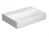 Duravit DuraSquare Compact umywalka meblowa bez otworu na baterię 60 cm biała 2356600070