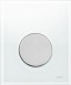 Tece Loop przycisk spłukujący do pisuaru szkło białe przycisk chrom matowy 9242659
