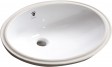 Sapho umywalka owalna 57x43cm wpuszczana w blat ceramika biały TP216