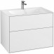 Villeroy&Boch Finion szafka pod umywalkę 80 cm Glossy White Lacquer biały F01000GF