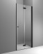 Radaway Nes Black DWB drzwi wnękowe składane 90 cm prawe czarny przeźroczyste Easy Clean 10029090-54-01R