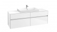 Villeroy&Boch Collaro szafka pod umywalkę wisząca do umywalki 80 cm 160x54x50 cm Glossy White C02800DH