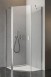 Radaway Nes PTJ kabina pięciokątna 100x100 drzwi wahadłowe LEWE chrom przeźroczyste Easy Clean 10052000-01-01L + 10052100-01-01