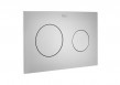 Roca Pro PL10 przycisk spłukujący do WC chrom mat A890189002