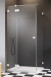 Radaway Essenza Pro White KDJ kabina prostokątna 120x75 drzwi otwierane lewe 120 i ścianka 75 biały przeźroczyste Easy Clean 10097120-04-01L + 10098075-01-01