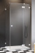 Radaway Essenza Pro White KDJ kabina prostokątna 120x110 drzwi otwierane prawe 110 i ścianka 120 biały przeźroczyste Easy Clean 10097110-04-01R + 10098120-01-01