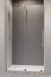 Radaway Furo DWJ drzwi do wnęki przesuwne 140 cm lewe chrom przeźroczyste Easy Clean 10107722-01-01L + 10110680-01-01