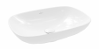 Villeroy&Boch Loop&Friends umywalka stawiana na blat prostokątna 56x38 cm biała Weiss Alpin 4A490101