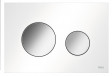 Tece Loop przycisk spłukujący do stelaża WC biały/chrom połysk 9240927