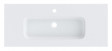 Riho Spring Blush umywalka z marmuru syntetycznego 100x40 cm biały połysk F70091