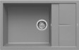 Elleci Unico 310 zlewozmywak 1 komora z ociekaczem wpuszczana w blat G48 cement Granitek LGU31048