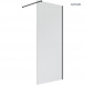 Oltens Bo Walk-in ścianka prysznicowa wolnostojąca 100 cm szkło przezroczyste profil czarny mat 22002300