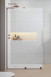 Radaway Furo SL Brushed Copper kabina typu Walk-In ścianka suwana 120 cm lewa miedź szczotkowana przeźroczyste Easy Clean 10306638-93-01L + 10110594-01-01