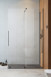 Radaway Furo Brushed GunMetal kabina typu Walk-In ścianka suwana 160 cm prawa gunmetal szczotkowany przeźroczyste Easy Clean 10106838-92-01R + 10110794-01-01