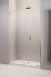 Radaway Furo SL Gold DWJ drzwi do wnęki przesuwne 120 cm lewe złoty przeźroczyste Easy Clean 10307622-09-01L + 10110580-01-01