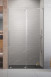 Radaway Furo SL Brushed Nickel DWJ drzwi wnękowe przesuwne 110 cm prawe nikiel szczotkowany przeźroczyste Easy Clean 10307572-91-01R + 10110530-01-01