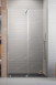 Radaway Furo Brushed Nickel DWJ drzwi wnękowe przesuwne 90 cm prawe nikiel szczotkowany przeźroczyste Easy Clean 10107472-91-01R + 10110430-01-01