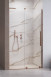 Radaway Furo SL Brushed Copper DWJ drzwi wnękowe przesuwne 120 cm lewe miedź szczotkowana przeźroczyste Easy Clean 10307622-93-01L + 10110580-01-01