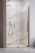 Radaway Furo SL Brushed Copper DWJ drzwi wnękowe przesuwne 90 cm lewe miedź szczotkowana przeźroczyste Easy Clean 10307472-93-01L + 10110430-01-01