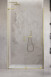 Radaway Furo SL Brushed Gold DWJ drzwi wnękowe przesuwne 100 cm lewe złoty szczotkowany przeźroczyste Easy Clean 10307522-99-01L + 10110480-01-01