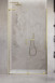 Radaway Furo SL Brushed Gold DWJ drzwi wnękowe przesuwne 90 cm lewe złoty szczotkowany przeźroczyste Easy Clean 10307472-99-01L + 10110430-01-01