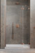 Radaway Essenza Pro Brushed Copper DWJ drzwi wnękowe otwierane 120 cm prawe miedź szczotkowana Easy Clean 10099120-93-01R