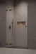Radaway Essenza Pro Brushed GunMetal DWJ drzwi wnękowe otwierane 120 cm lewe gunmetal Easy Clean 10099120-92-01L