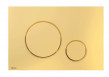 Alca Thin przycisk do stelaża WC złoty połysk M675