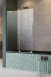Radaway Furo SL PND II parawan wannowy przesuwny 110 cm lewy chrom przeźroczyste Easy Clean 10309588-01-01L + 10112544-01-01