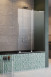 Radaway Furo SL PND II parawan wannowy przesuwny 100 cm prawy chrom przeźroczyste Easy Clean 10309538-01-01R + 10112494-01-01