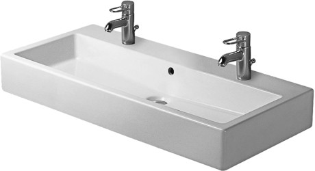 Duravit Vero umywalka 100cm 100x47 szlifowana biały alpin 0454100026