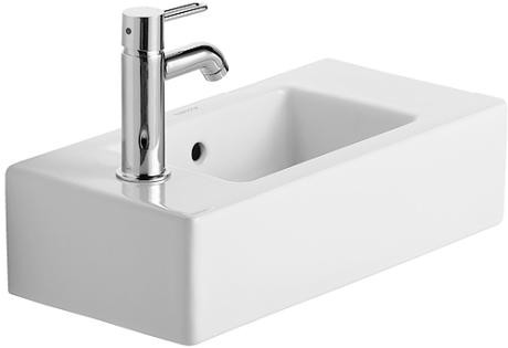 Duravit Vero umywalka mała 50cm 50x25 biały alpin 0703500009