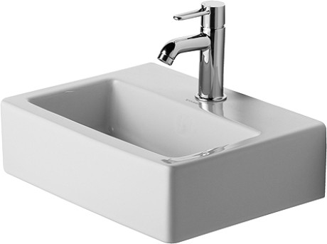 Duravit Vero Med umywalka mała 45cm 45x35 biały alpin wondergliss 07044500411