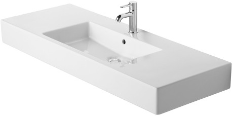 Duravit Vero umywalka meblowa 125cm 125x49 biały alpin 0329120000