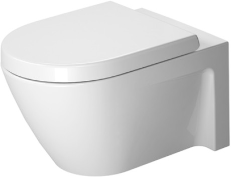 Duravit Starck 2 muszla wisząca WC biały alpin wondergliss 25340900001