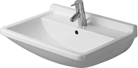 Duravit Starck 3 umywalka 65cm 65x48,5 biały alpin 0300650000