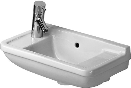 Duravit Starck 3 umywalka 50cm 50x26 biały alpin wondergliss 07515000001