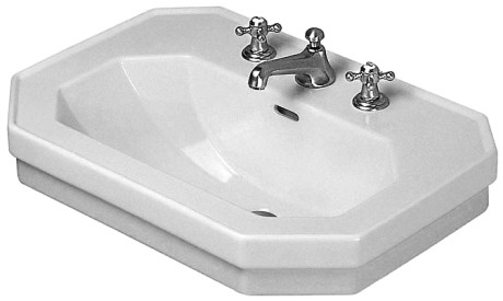 Duravit Seria 1930 umywalka 70cm 70x50 biały alpin wondergliss 04387000001