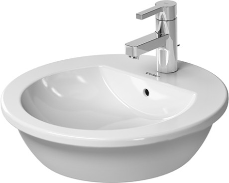 Duravit Darling New umywalka stawiana 47cm 47x47 biały alpin wondergliss 04974700001