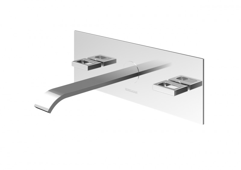 Kohlman Nexen-S bateria umywalkowa podtynkowa chrom SQW195U