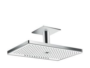 Hansgrohe Rainmaker Select 460 3jet EcoSmart głowica prysznicowa z przyłączem sufitowym biały/chrom 24016400