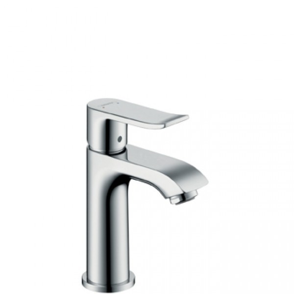 Hansgrohe Metris E2 bateria umywalkowa 100 bez korka chrom 31186000