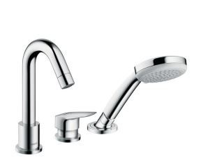 Hansgrohe Logis bateria wannowa 3-otworowa chrom 71313000