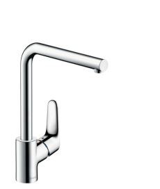 Hansgrohe Focus bateria kuchenna z obrotową wylewką chrom 31817000